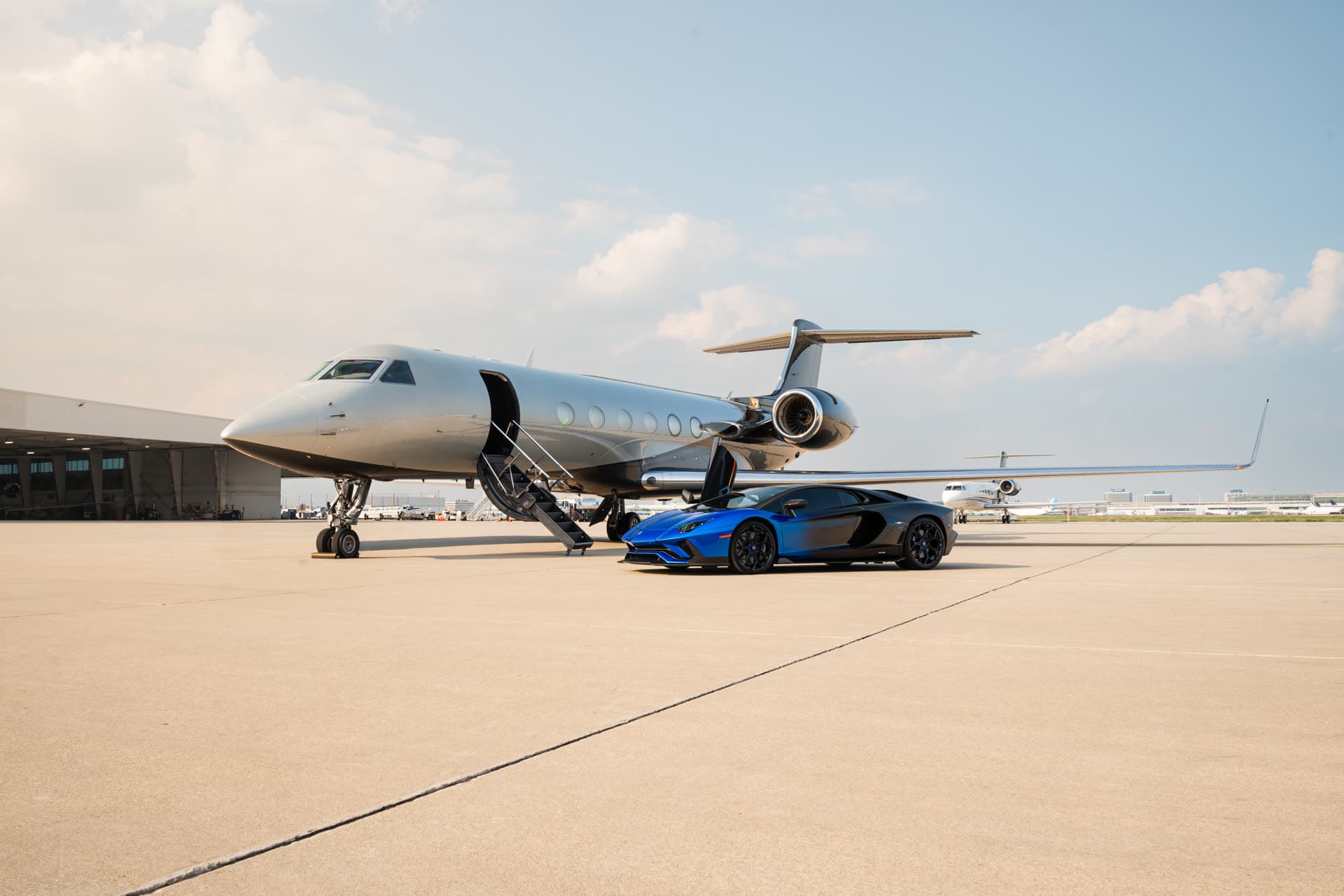 Luxury Jet Background