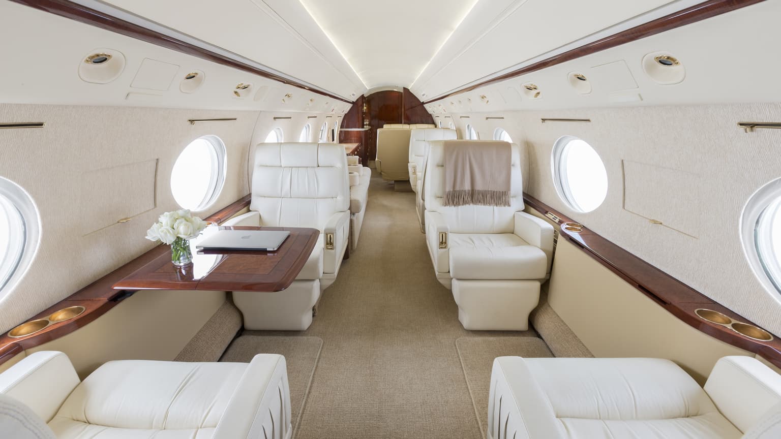 Luxury Jet Interior
